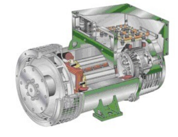 贵溪发电机内部结构图